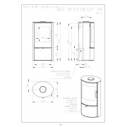 Піч-камін LAREDO 03 листовий метал