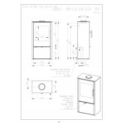Піч-камін LAREDO F 03 листовий метал