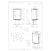 Печь-камин LAREDO T 01 керамика