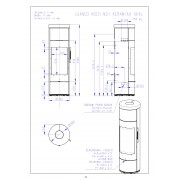 Аккумуляционная печь-камин LUANCO N 01 AKUM керамика