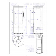 Піч-камін LUANCO N 02 камінь