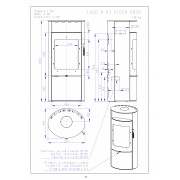Печь-камин LUGO N 03 листовой металл