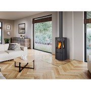 PARLA 3S 30 металл - печь камин на три стекла