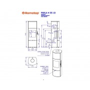 PARLA H 3S 10 керамика - аккумуляционная печь-камин