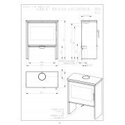 Піч-камін RIANO N 05 камінь