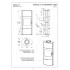 Аккумуляционная печь-камин SONE 01 A керамика с рельефной структурой