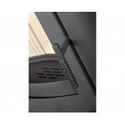 STROMBOLI T 30 – стальная поворотная каминная печь на ножке.