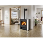 TELDE 10 керамика – печь с теплообменником, двойное стекло