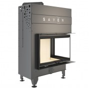 Каминная угловая топка SAVEN Energy Up 75х50х47R (15,1 kW) ECO
