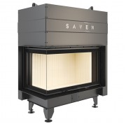 Каминная угловая топка SAVEN Energy Up 85х50х47L (17,0 kW) ECO