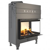 Каминная угловая топка SAVEN Energy Up 85х50х47R (17,0 kW) ECO