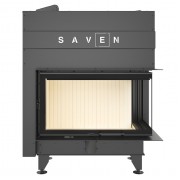 Каминная угловая топка SAVEN Energy Up 85х50х47R (17,0 kW) ECO