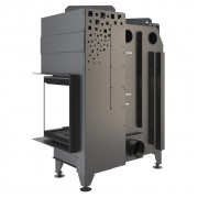 Каминная угловая топка SAVEN Energy Up 85х50х47R Black (17,0 kW) ECO