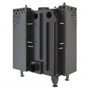 Каминная угловая топка SAVEN Energy Up 85х50х47R Black (17,0 kW) ECO