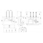 Каминный набор SAVEN Set 1 S black