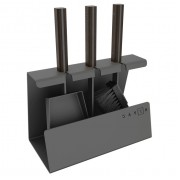 Каминный набор SAVEN Set 2 S black