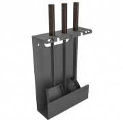 Каминный набор SAVEN Set 3 L black
