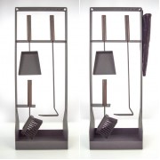 Каминный набор SAVEN Set 5 SL black