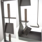 Каминный набор SAVEN Set 5 SL black