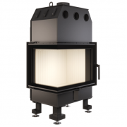 Каминная угловая топка SAVEN Energy 65х50х47L (14,5 kW) ECO