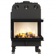 Каминная угловая топка SAVEN Energy 75×50×47R (15,1 kW) ECO