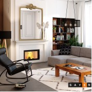 Каминная топка SAVEN Energy 80×50 (17,0 kW) ECO