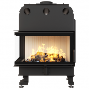 Каминная угловая топка SAVEN Energy 85×50×47L (17,0 kW) ECO