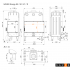 Камінна топка кутова SAVEN Energy 85×50×47R (17,0 kW) ECO