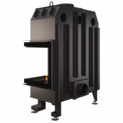 Каминная угловая топка SAVEN Energy 85×50×47R (17,0 kW) ECO