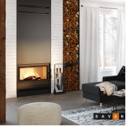 Каминная топка SAVEN Energy 90×50 (19,0 kW) ECO