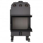 Каминная угловая топка SAVEN Energy 65×50×47R Black (14,5 kW) ECO