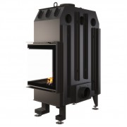 Каминная угловая топка SAVEN Energy 75×50×47R Black (15,1 kW) ECO