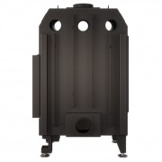 Каминная угловая топка SAVEN Energy 75×50×47R Black (15,1 kW) ECO