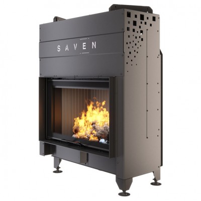 Камінна топка SAVEN Energy Up 80х50 Black (17,0 kW) ECO