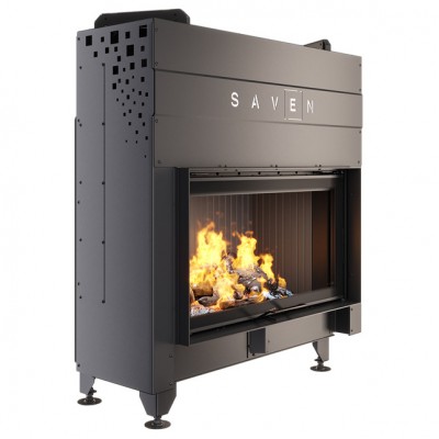 Каминная топка SAVEN Energy Up 90х50 Black (19,0 kW) ECO