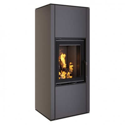 Піч камін SAVEN Vatra L 40x50 Black ECO