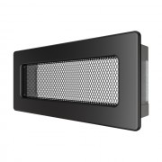 Вентиляційна решітка для каміна SAVEN 11х24 чорна