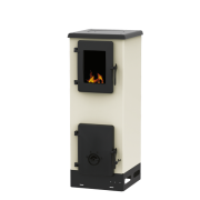 Стальная печь Alfa-Plam VULKAN S с варочной поверхностью