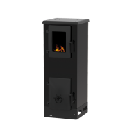 Стальная печь Alfa-Plam VULKAN S с варочной поверхностью