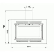 Кассетная каминная топка BEF EFFI 6 S