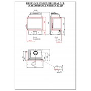 Камінна топка BeF Fire BEAR 7 CL