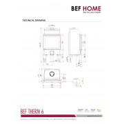 Камінна топка BeF THERM 6