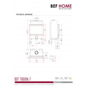 Камінна топка BeF THERM 7