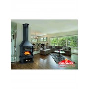 Камин с духовкой Bronpi EBRO