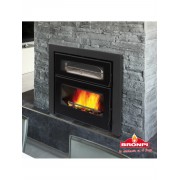 Касетная каминная топка c духовкой Bronpi EVEREST VISION