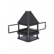 Четырехсторонний камин Bronpi HUELVA