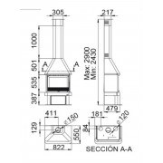 Камин Bronpi LISBOA