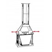 Трехсторонний камин Bronpi LISBOA 3C