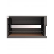 Сталева піч із духовкою Bronpi MURANO