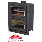 Касетна каминна топка с духовкою Bronpi MURANO-E